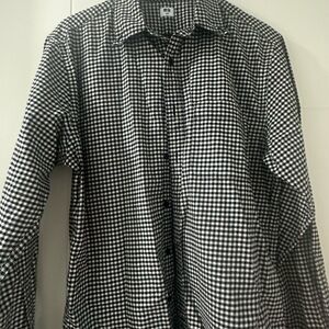 Navy Checkered Shirt